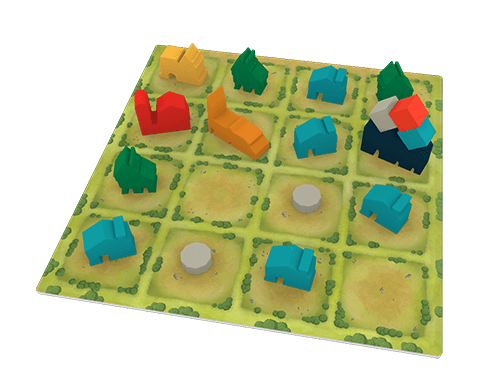 Tiny Towns - Engelsk