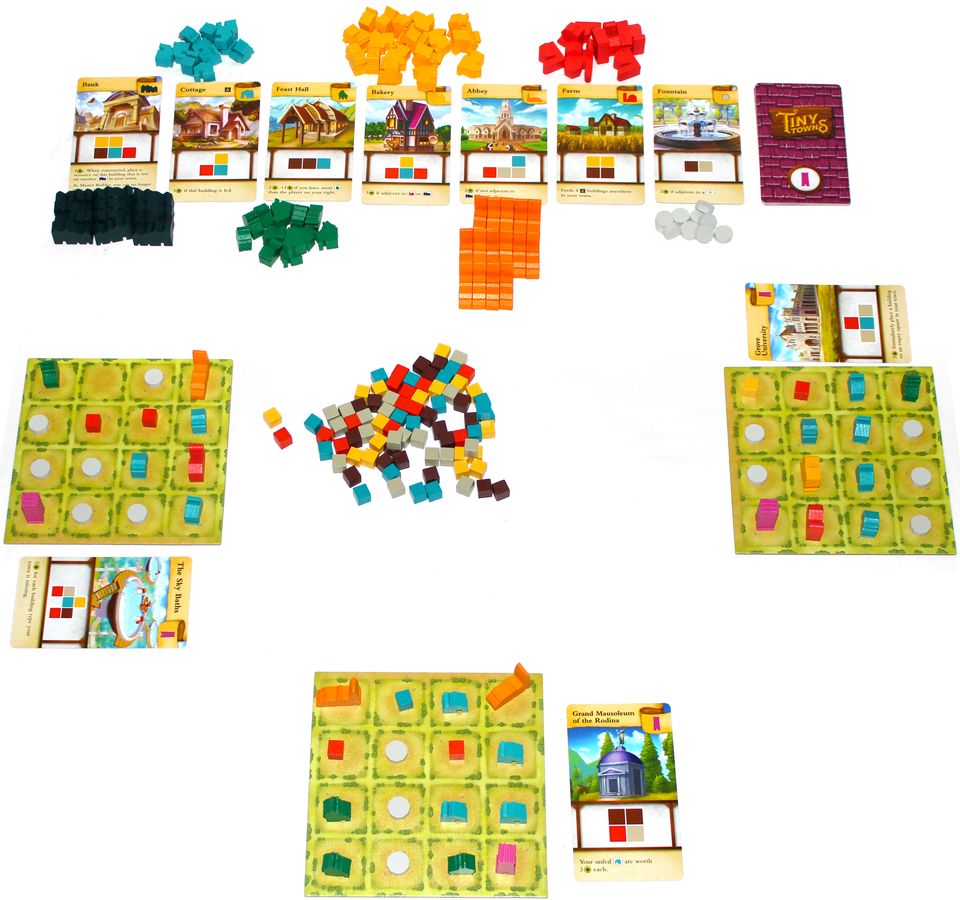 Tiny Towns - Engelsk