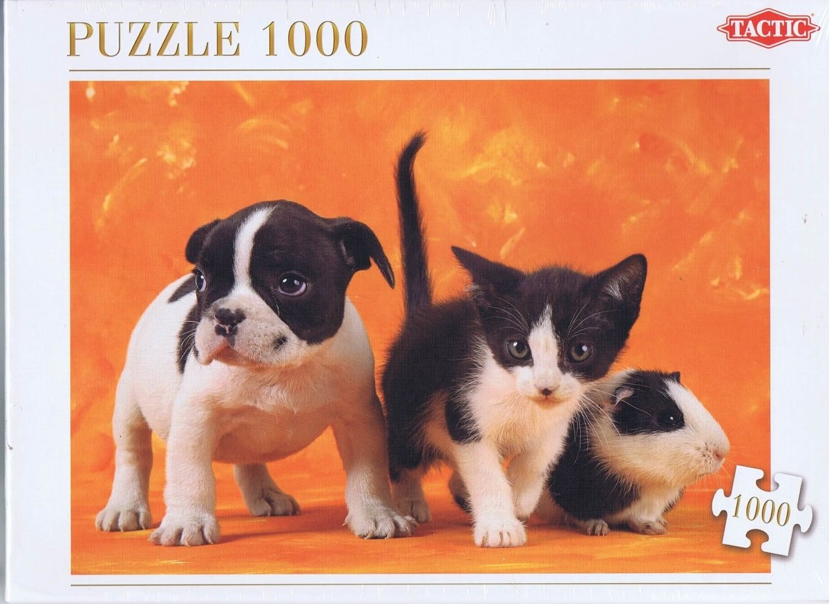 Animal Babies - 1000 brikker - Nordisk Spil