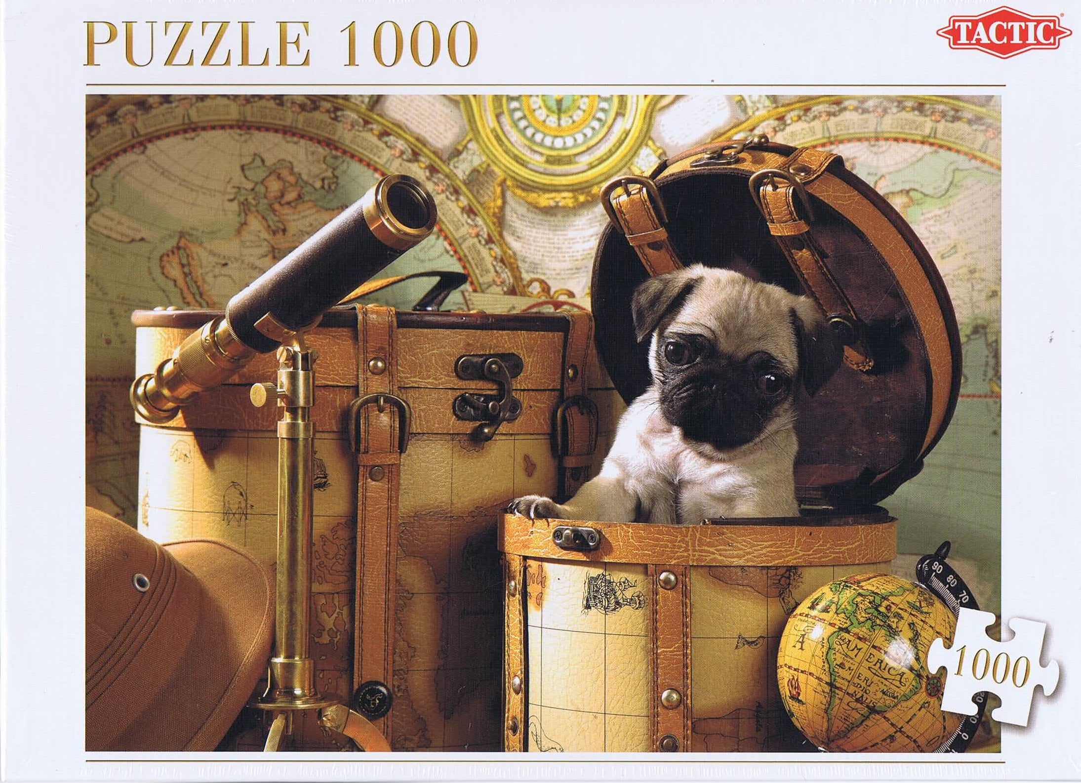 Pets Pug Puppy - 1000 brikker