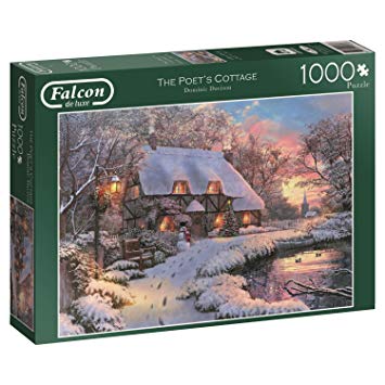 The Poet&39;s Cottage - 1000 brikker - Nordisk Spil