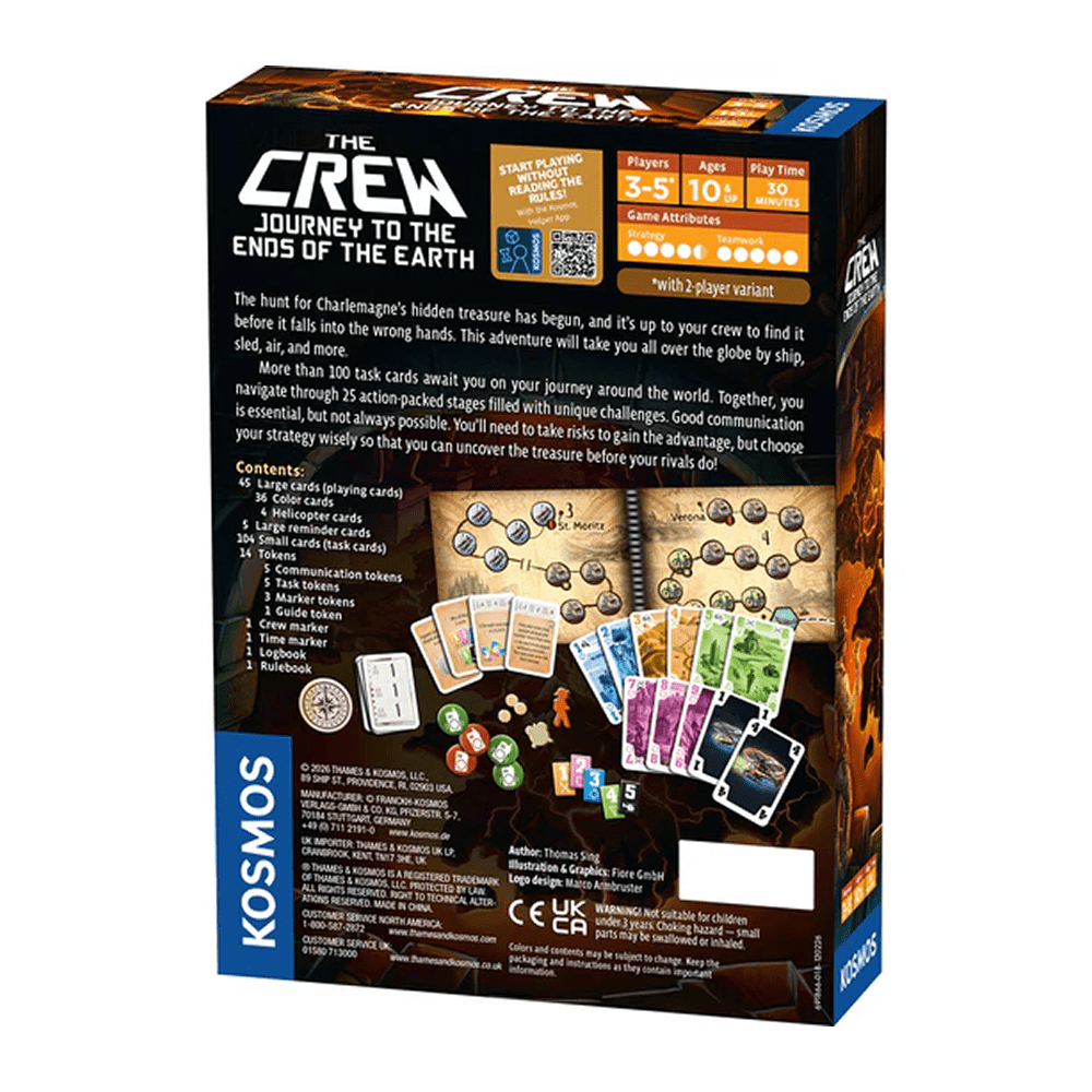 The Crew: Journey to the Ends of the Earth - Engelsk - Nordisk Spil