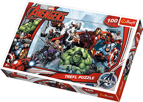 The Avengers - 100 brikker - Nordisk Spil