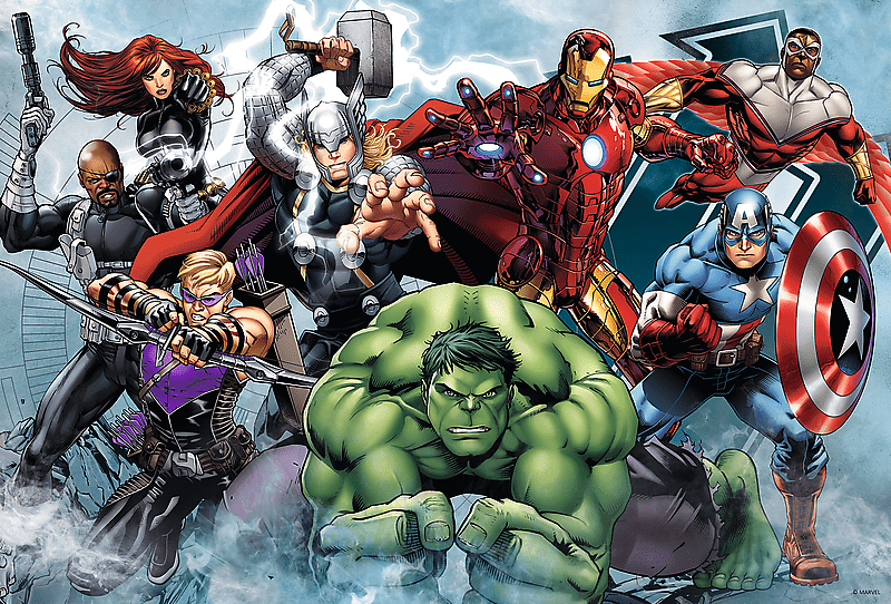 The Avengers - 100 brikker - Nordisk Spil