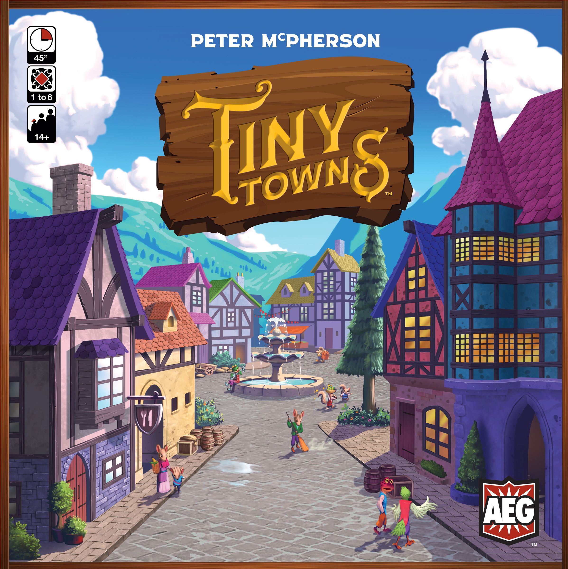 Tiny Towns - Engelsk