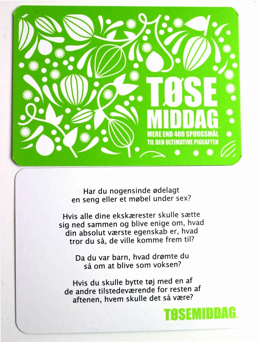 Tøsemiddag - Nordisk Spil