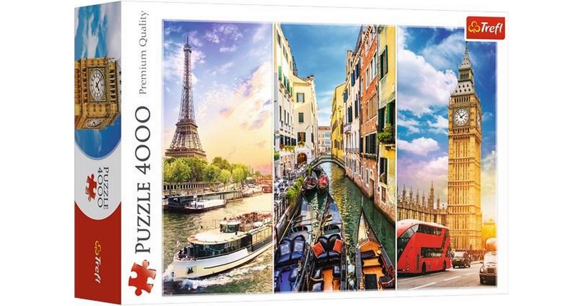 Trip around Europe - 4000 Brikker - Nordisk Spil