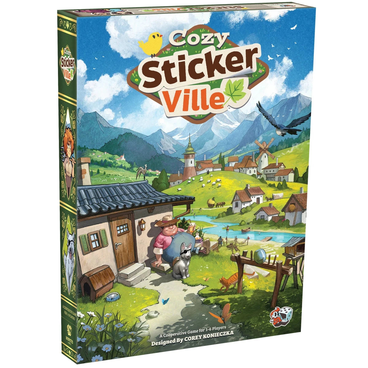 Cozy Stickerville - Nordisk Spil