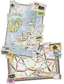Ticket to Ride: United Kingdoms og Pennsylvania - Map Collection 5 - Nordisk Spil