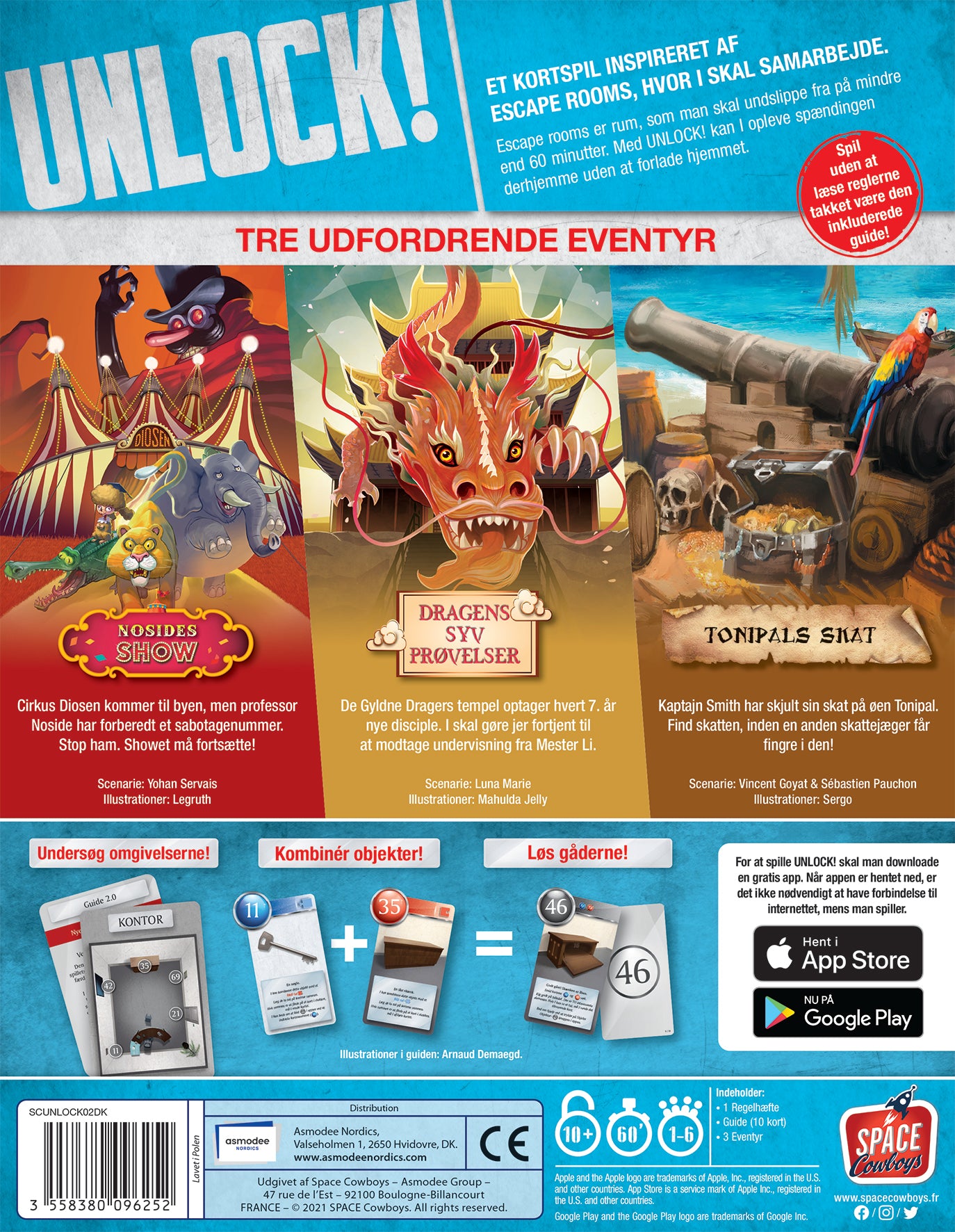 Unlock! 2 - Fantastiske eventyr - Dansk