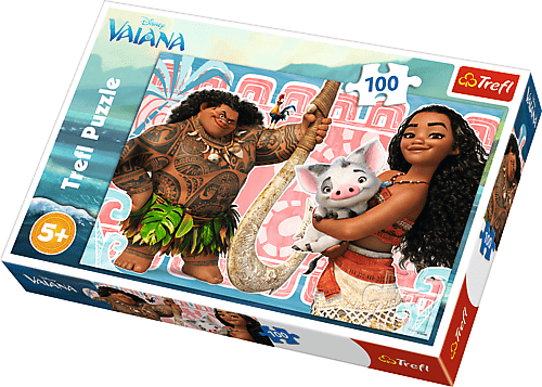 Vaiana - 100 brikker - Nordisk Spil