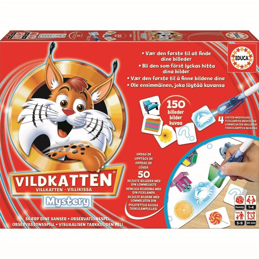 Vildkatten Mystery 150 - Nordisk Spil