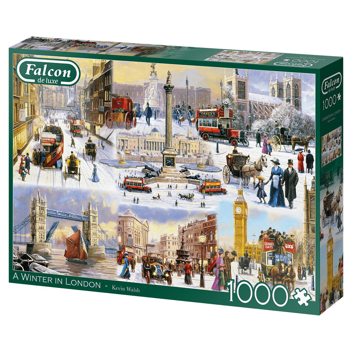 Vinter I London - 1000 brikker - Nordisk Spil