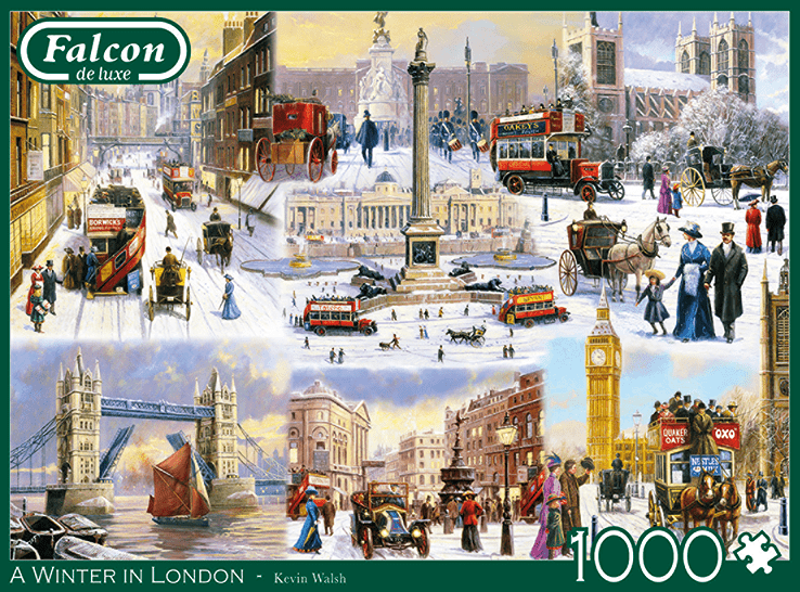 Vinter I London - 1000 brikker - Nordisk Spil
