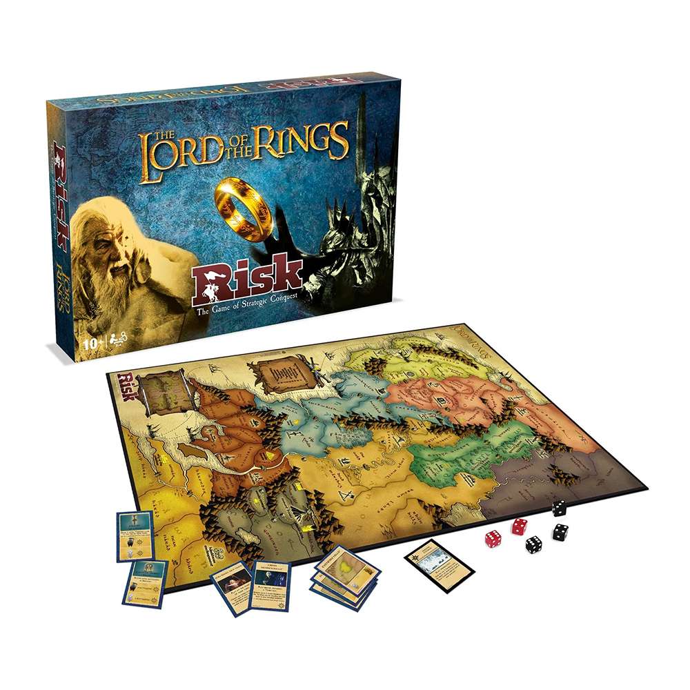 RISK: Lord of the Rings - Engelsk - Nordisk Spil