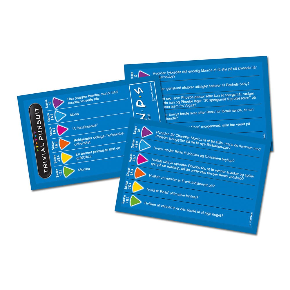 Trivial Pursuit - Friends - Dansk - Nordisk Spil