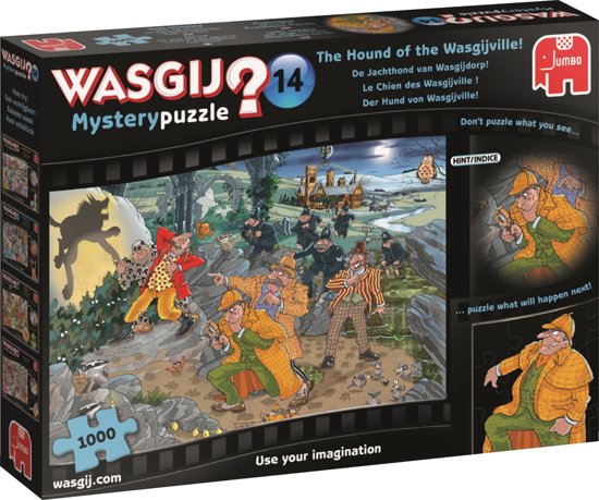 Wasgij? Mystery #14 Hound of the Wasgijville - 1000 brikker