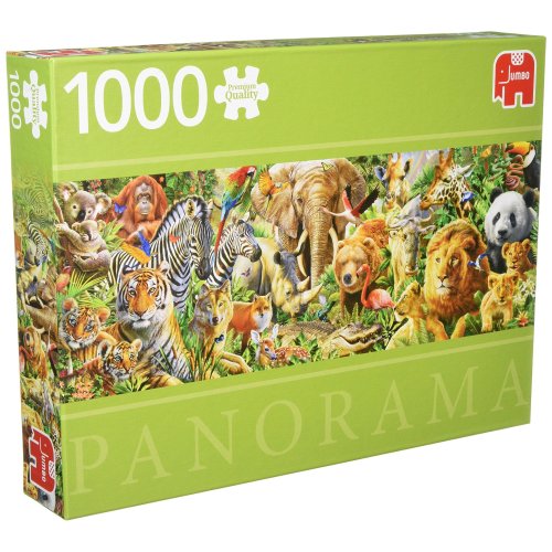 Africa Wildlife - Panorama - 1000 brikker