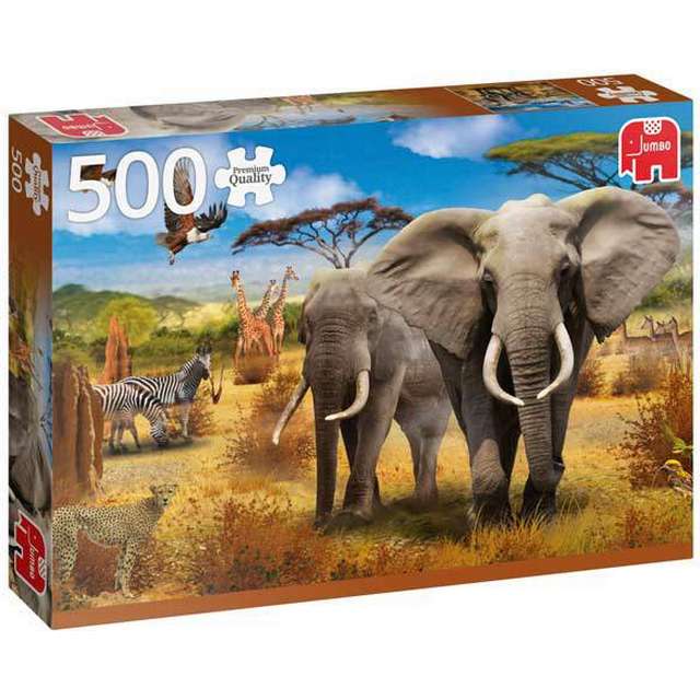 African Savannah - 500 Brikker - Nordisk Spil