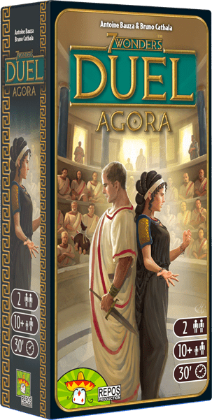 7 Wonders Duel Agora Expansion - Dansk - Nordisk Spil