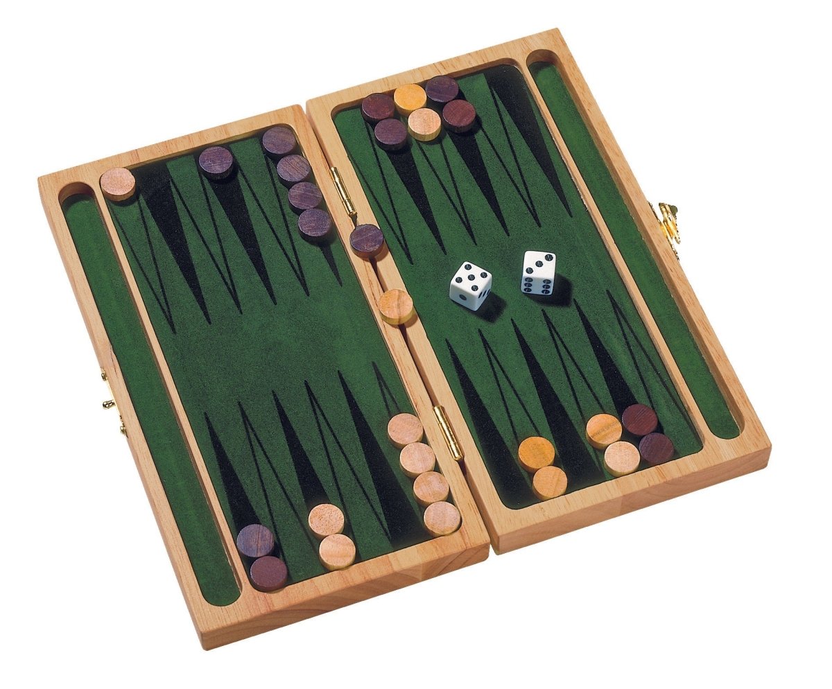 Backgammon i træ