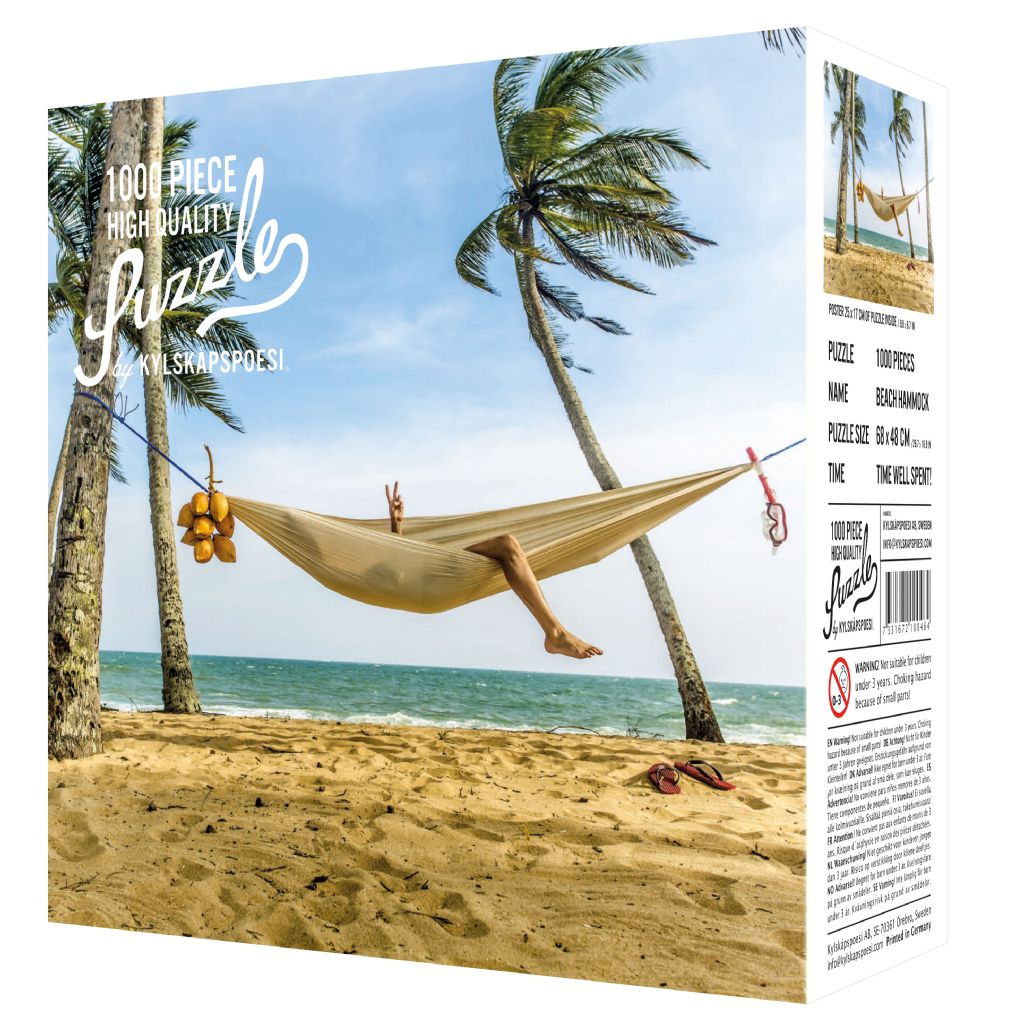 Beach Hammock - 1000 brikker - Nordisk Spil