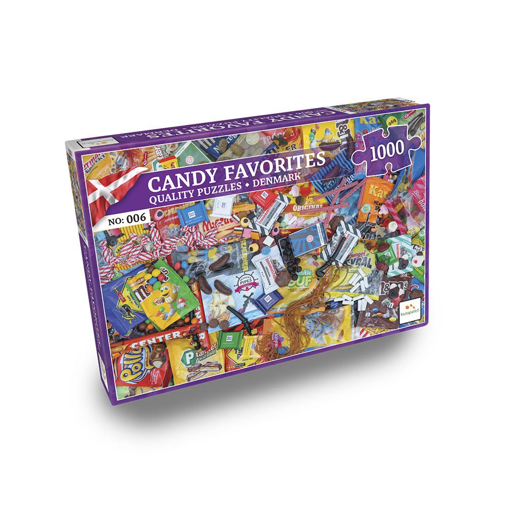 Candy Favorites - 1000 brikker - Nordisk Spil