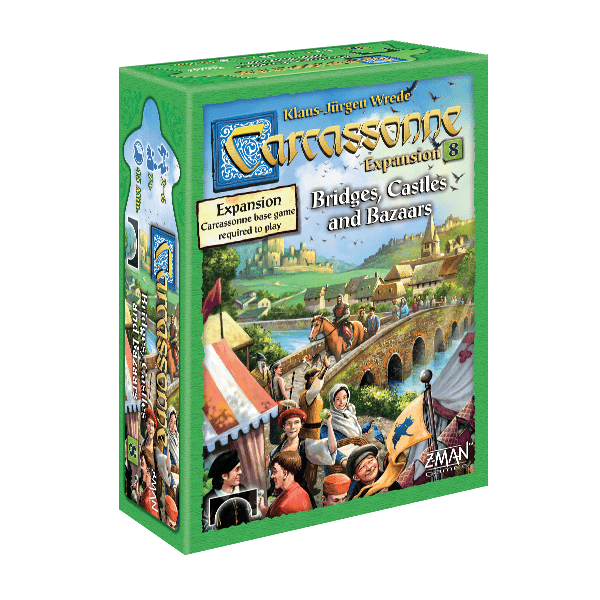 Carcassonne udvidelse 8: Bridges, Castles & Bazars - Dansk - Nordisk Spil