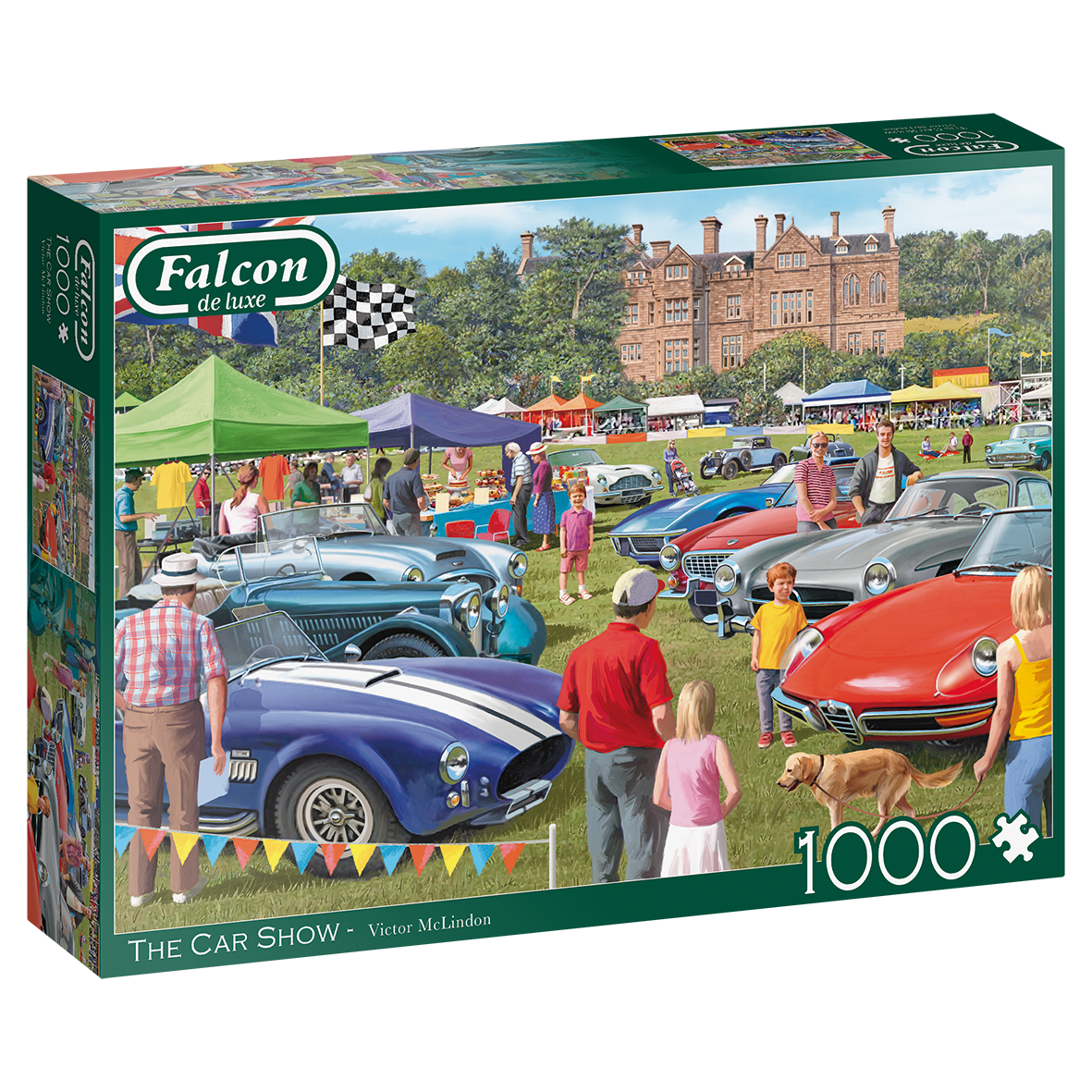Bil Udstillingen - 1000 brikker