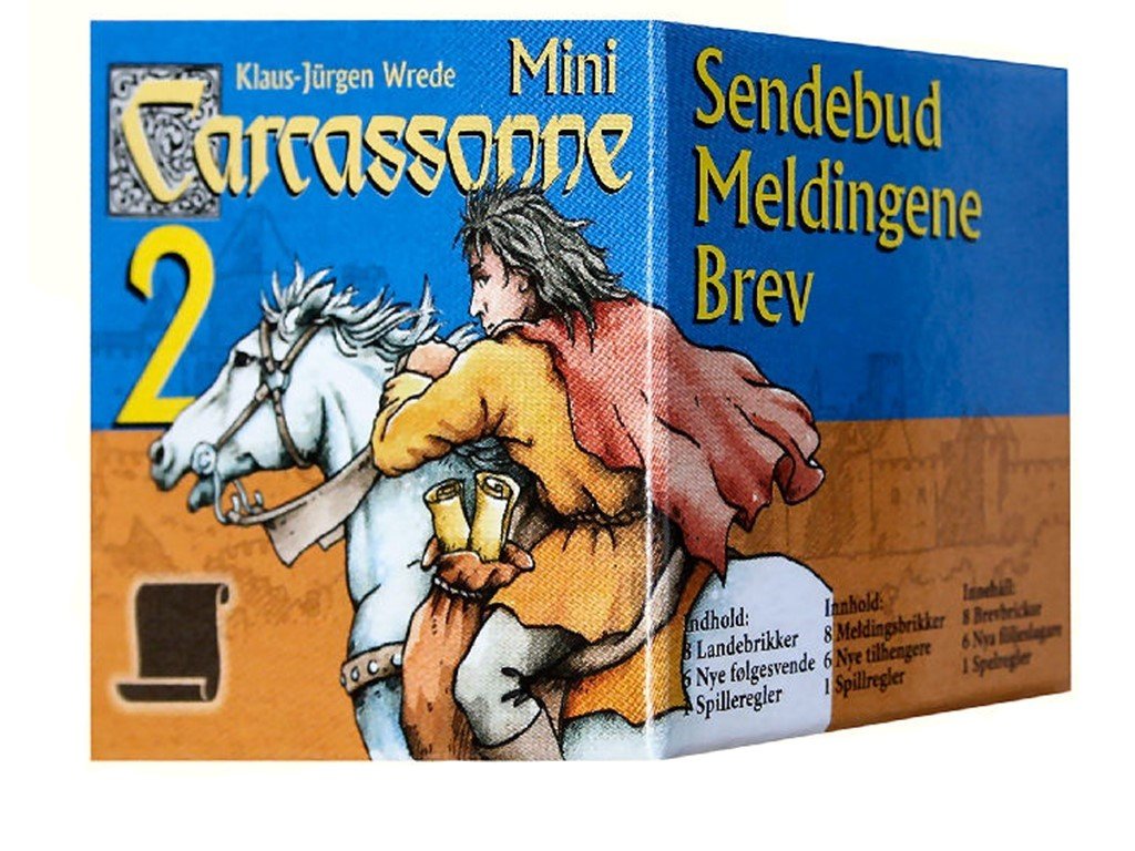 Carcassonne Mini 2 - Sendebud - Nordisk Spil