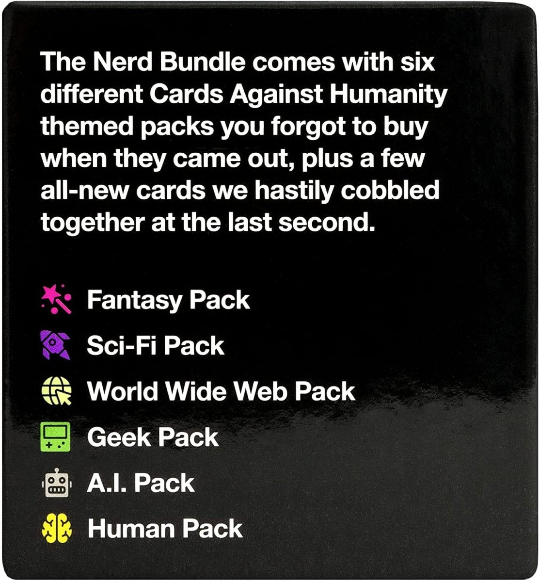 Cards Against Humanity Nerd Bundle - Nordisk Spil