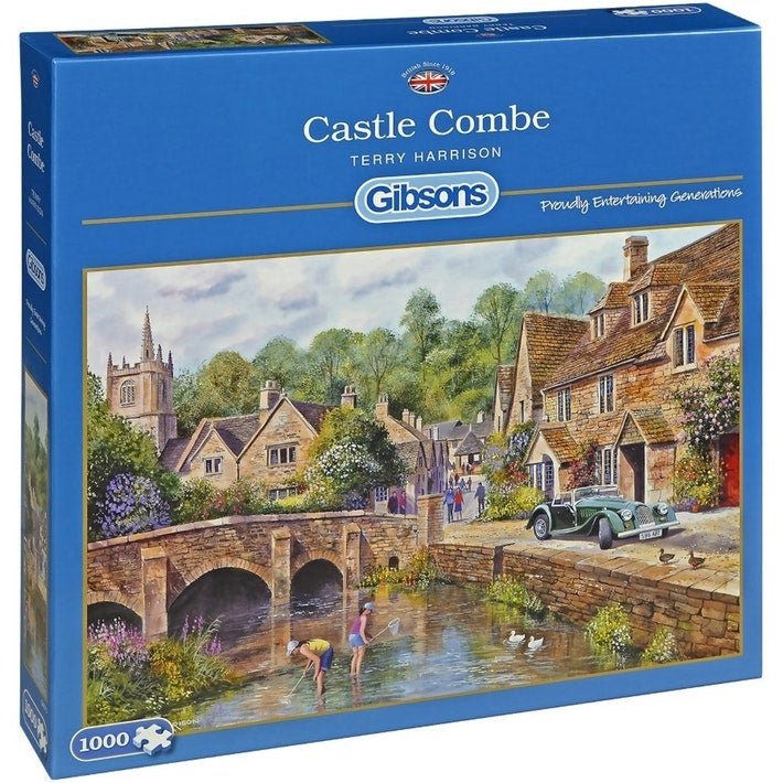 Castle Combe - 1000 brikker - Nordisk Spil