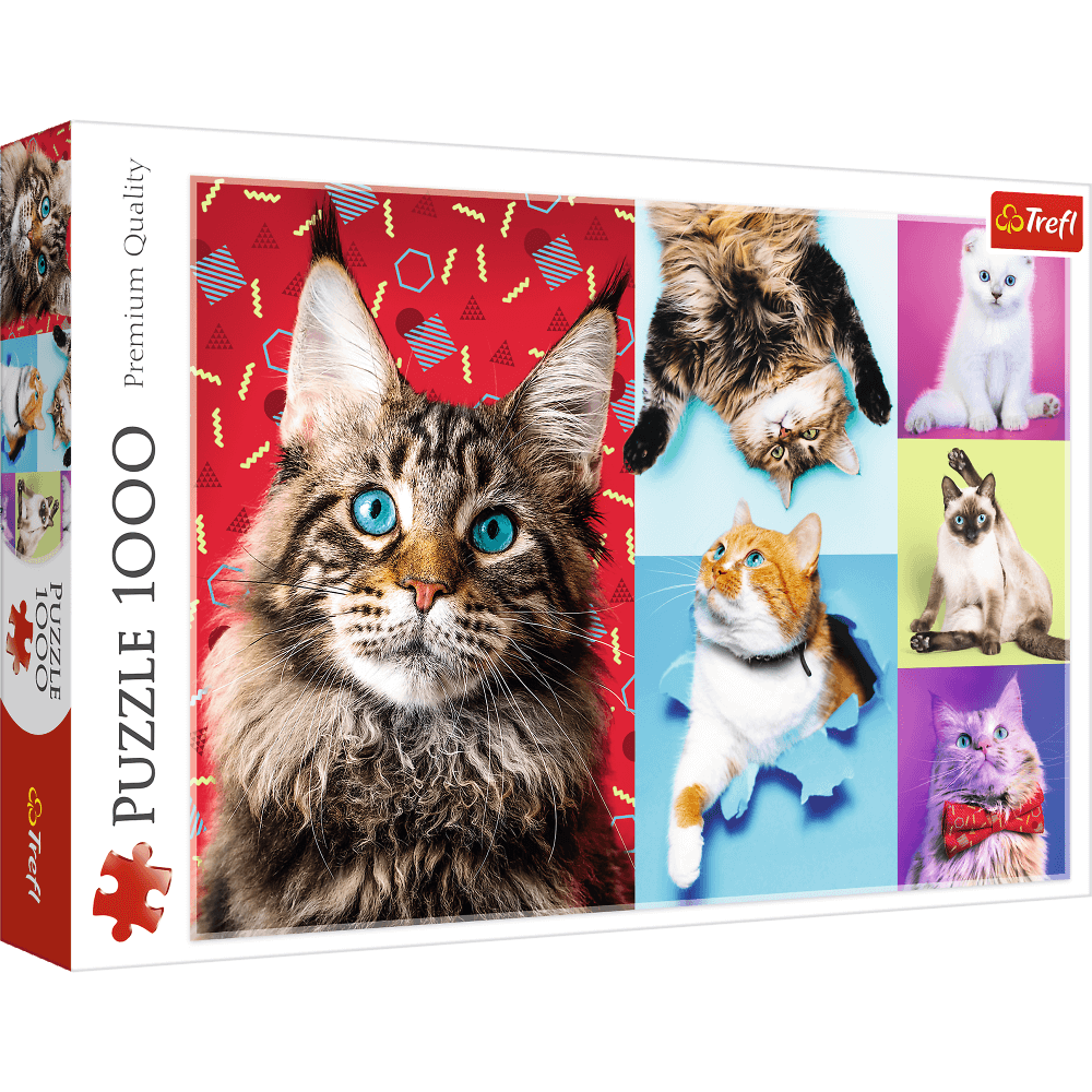 Happy Cats - 1000 brikker