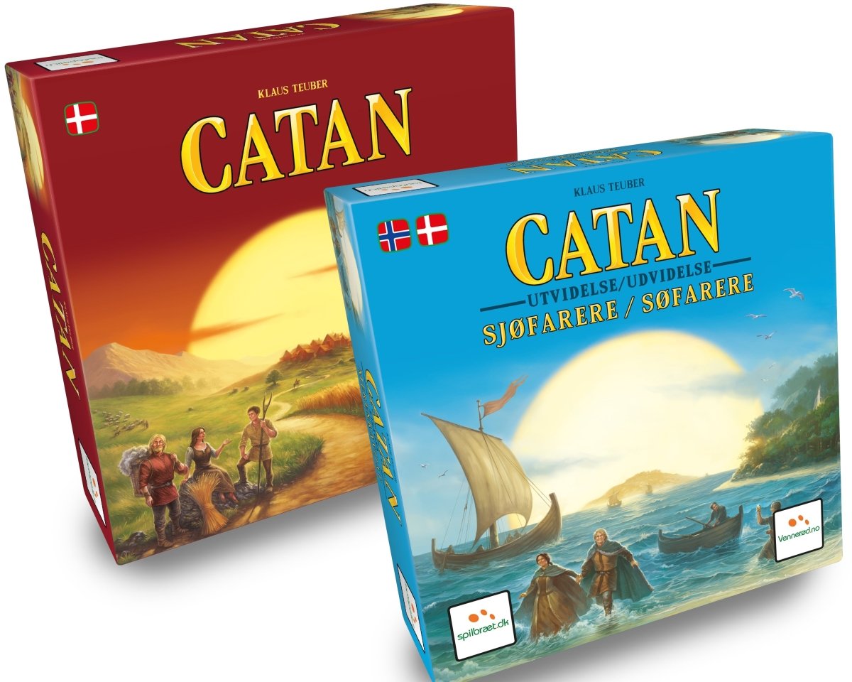 Settlers fra Catan + Søfarer udvidelse - Nordisk Spil