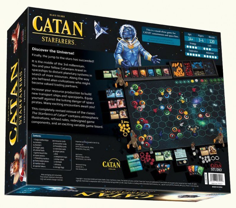 CATAN - Starfarers - Engelsk - Nordisk Spil