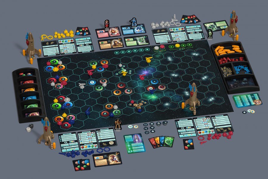 CATAN - Starfarers - Engelsk - Nordisk Spil