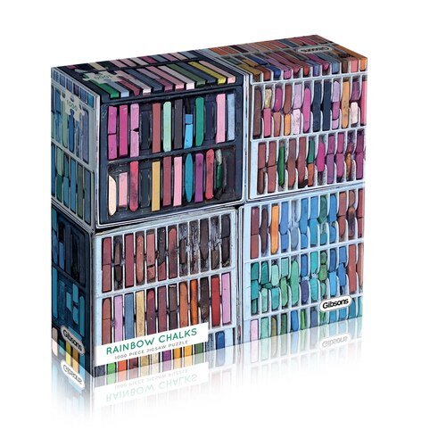 Rainbow Chalks - 1000 brikker - Nordisk Spil