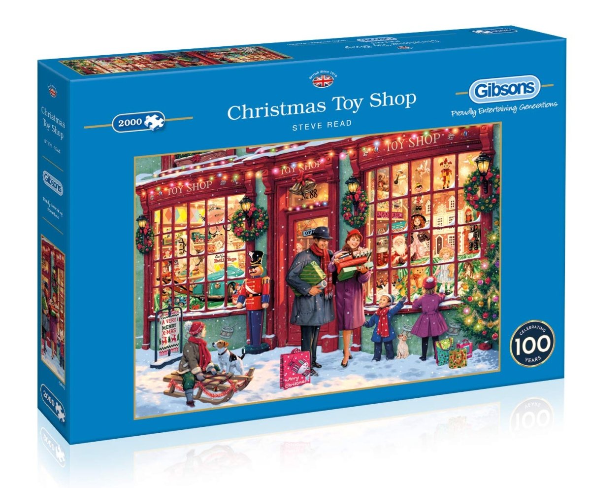 Christmas Toy Shop - 2000 brikker - Nordisk Spil