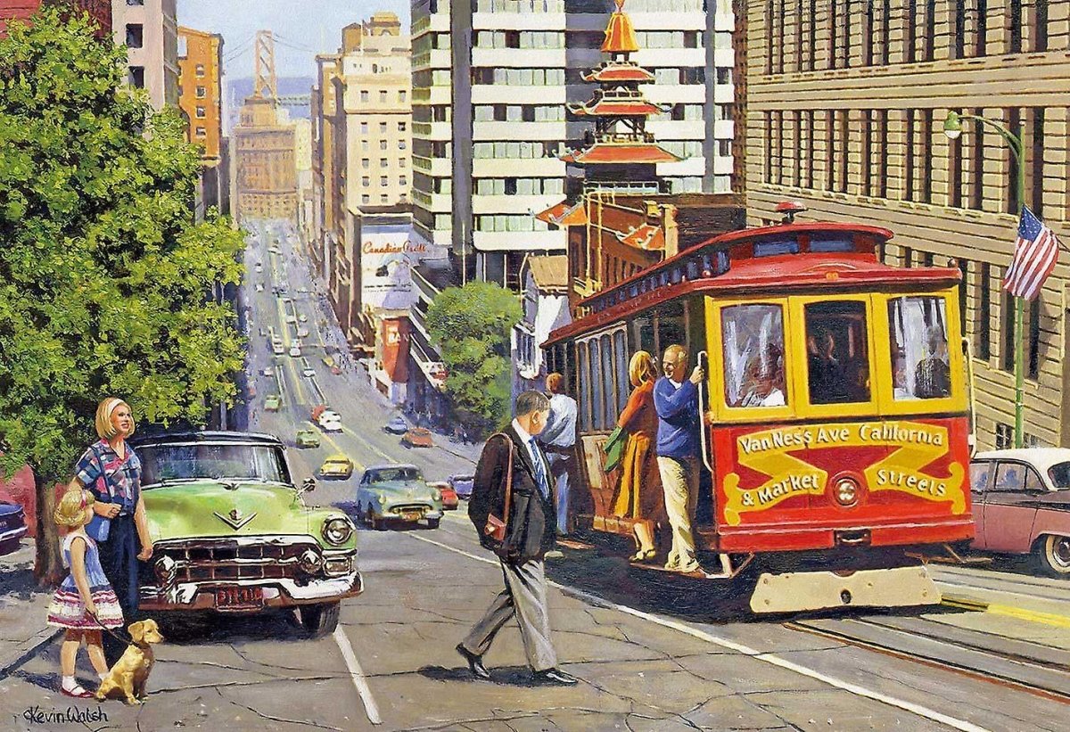 Cities of the World - 4x500 brikker - Nordisk Spil