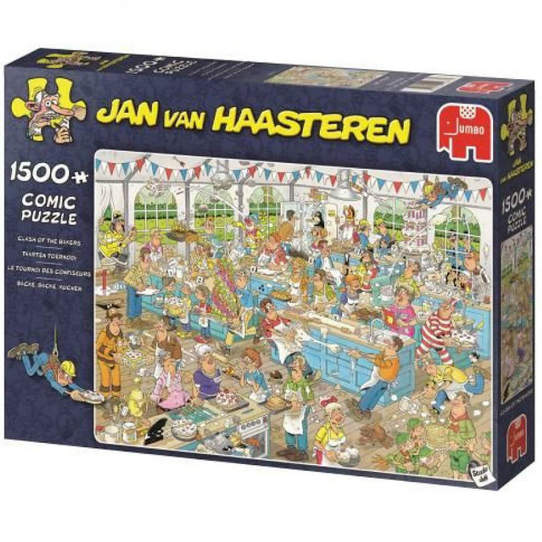 Jan van Haasteren - Clash of the Bakers - 1500 Brikker