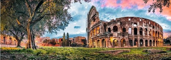Colosseum, Panorama - 1000 brikker - Nordisk Spil