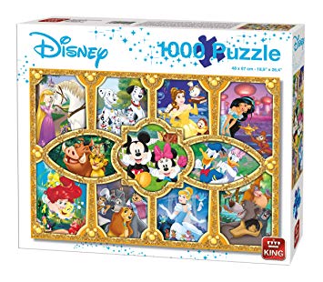 Disney Magical Moments - 1000 brikker - Nordisk Spil