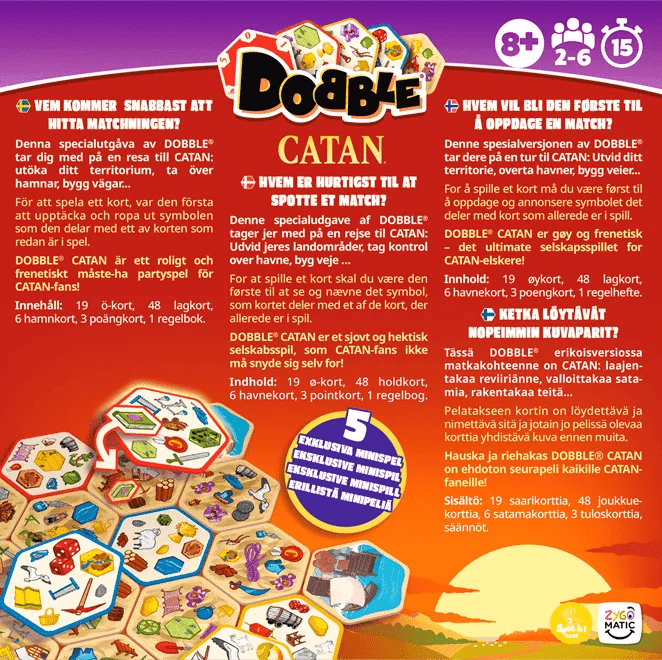 Dobble: Catan - Dansk - Nordisk Spil