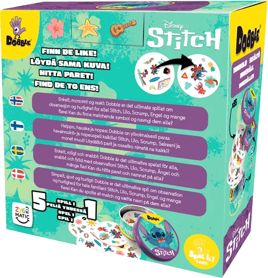 Dobble: Stitch - Dansk - Nordisk Spil