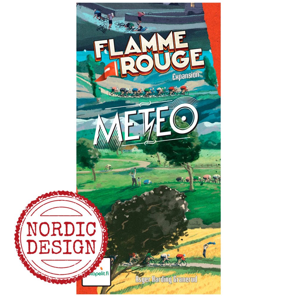 Flamme Rouge Sæt - Nordisk Spil