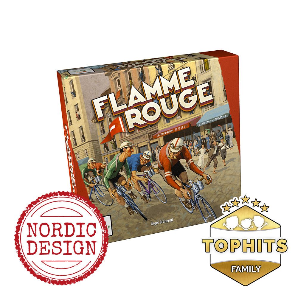 Flamme Rouge Sæt - Nordisk Spil