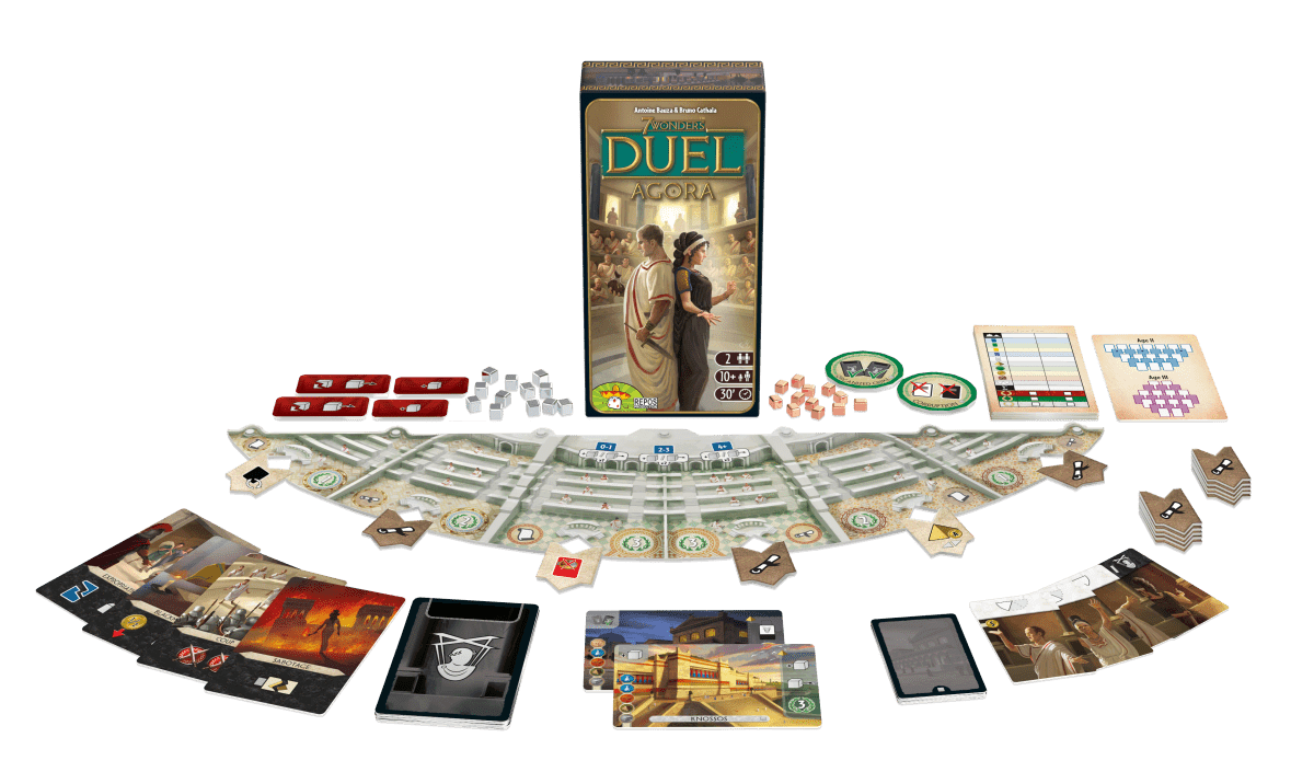 7 Wonders Duel Agora Expansion - Dansk - Nordisk Spil