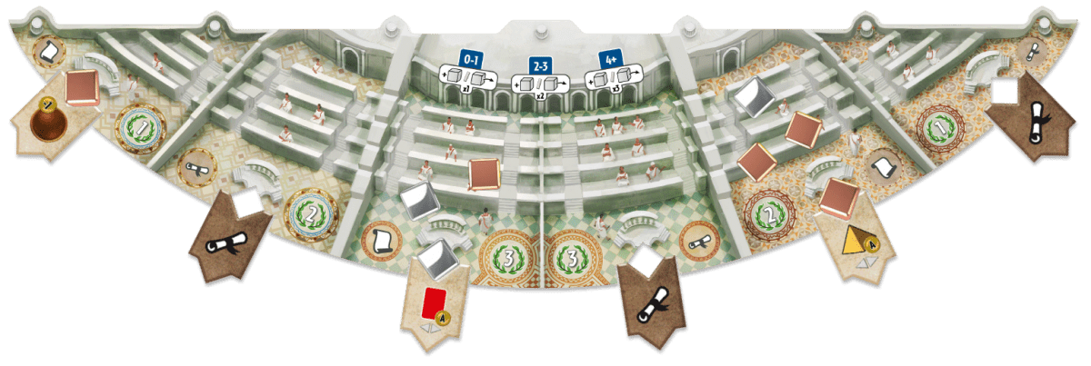 7 Wonders Duel Agora Expansion - Dansk - Nordisk Spil