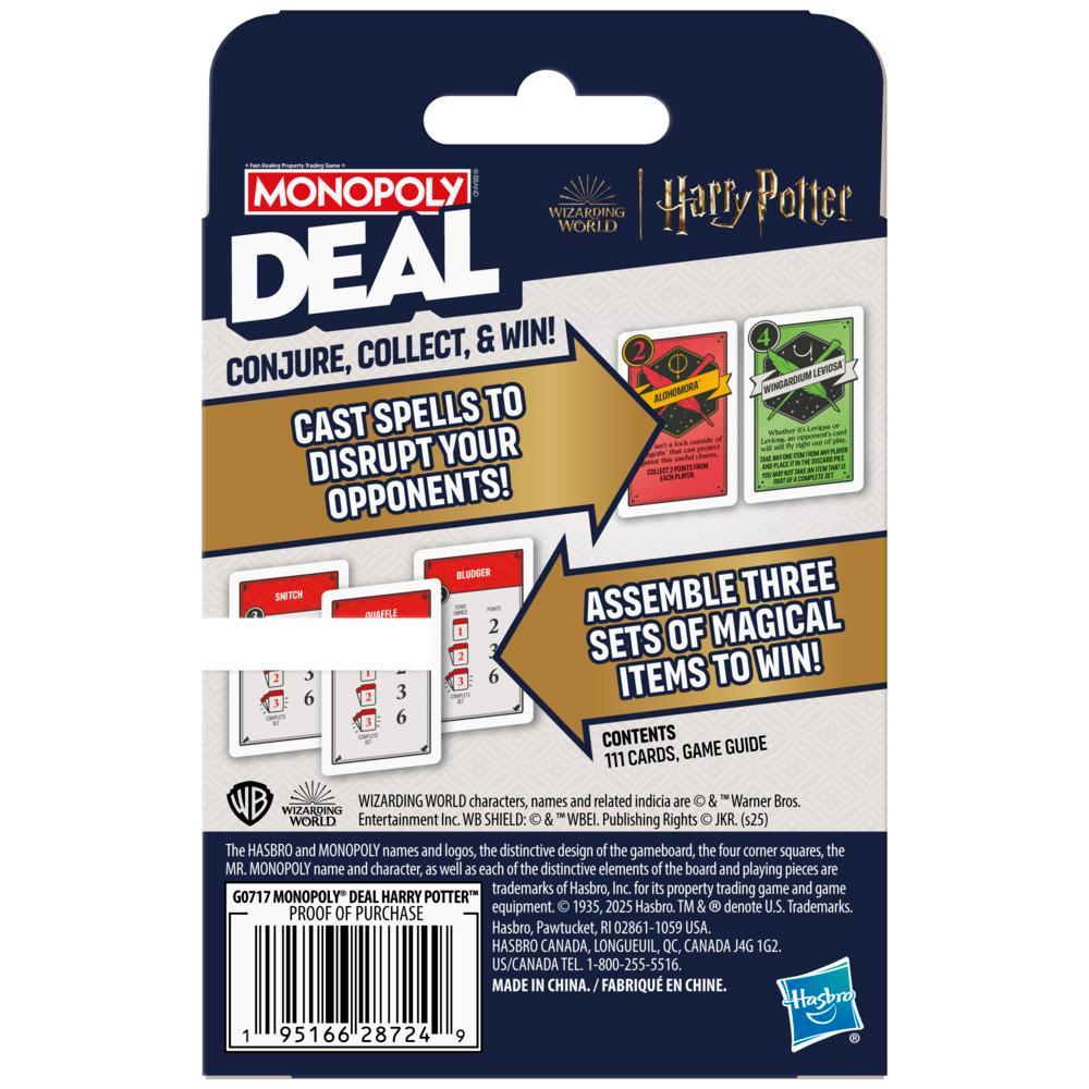 Monopoly Deal: Harry Potter - Dansk - Nordisk Spil