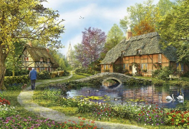 Meadow Cottages - 5000 brikker - Nordisk Spil